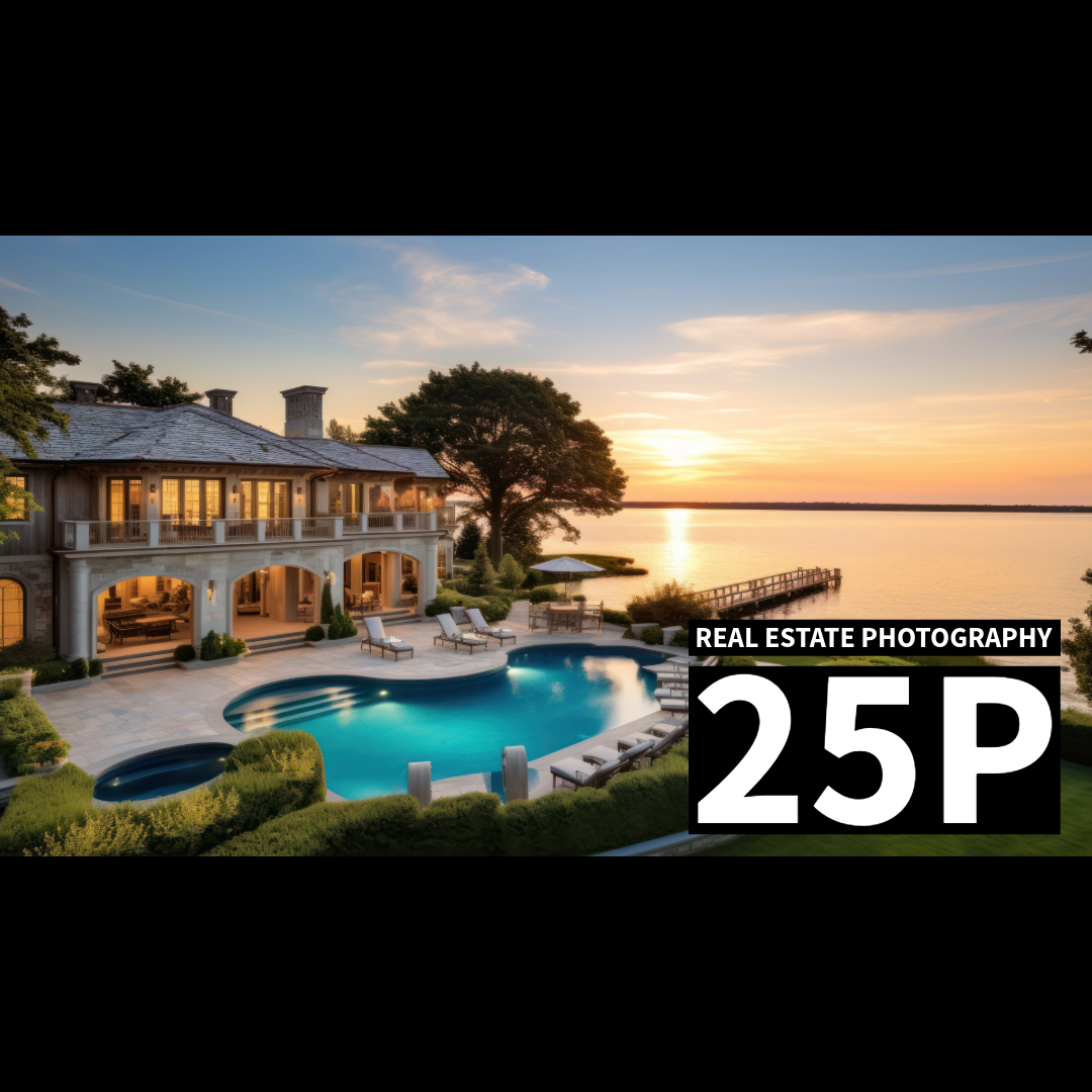 Real Estate Photography 25P